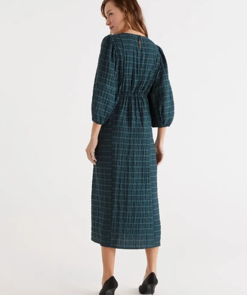 Textured Midi Dress<Sussan Discount
