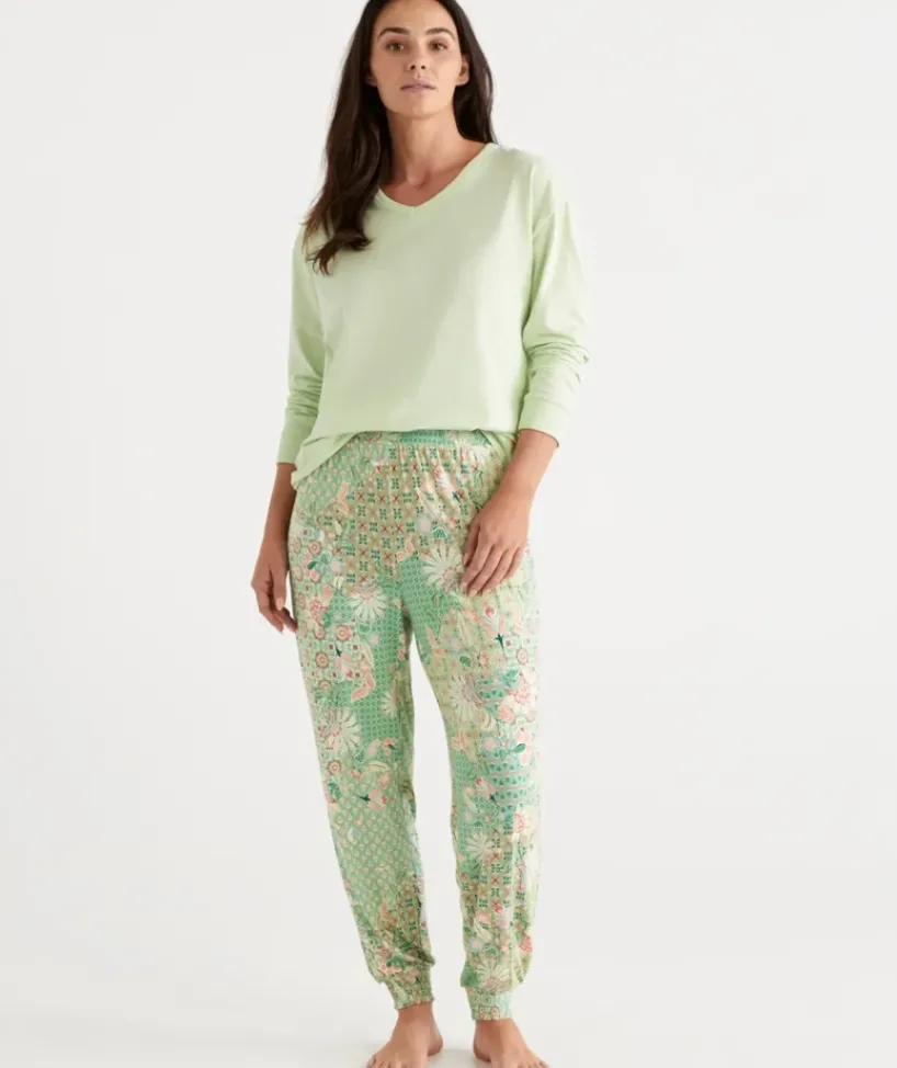 Tile Floral Harem Pant<Sussan Best