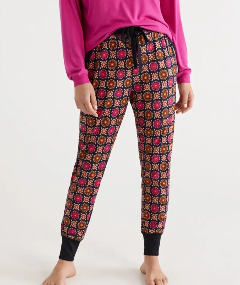 Tile Floral Long John<Sussan