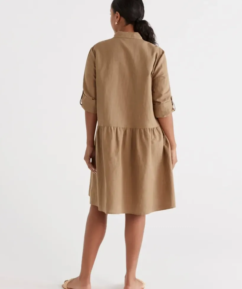 Utility Shirt Dress<Sussan Best
