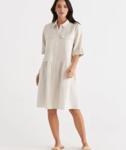 Utility Shirt Dress<Sussan Hot