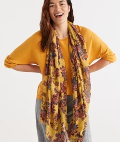 Vine Floral Scarf<Sussan Outlet
